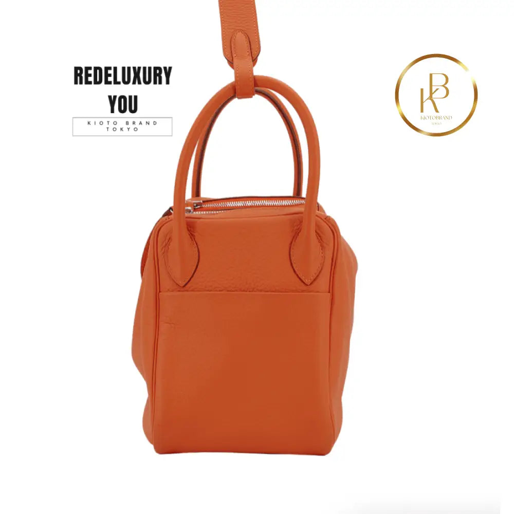 Hermes Lindy 30 Orange Clemence