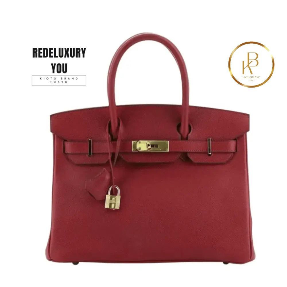 Birkin 30 Rubis Epsom