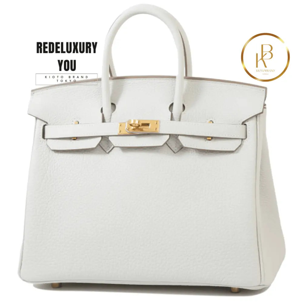 Birkin 25 Pearl Gray Togo