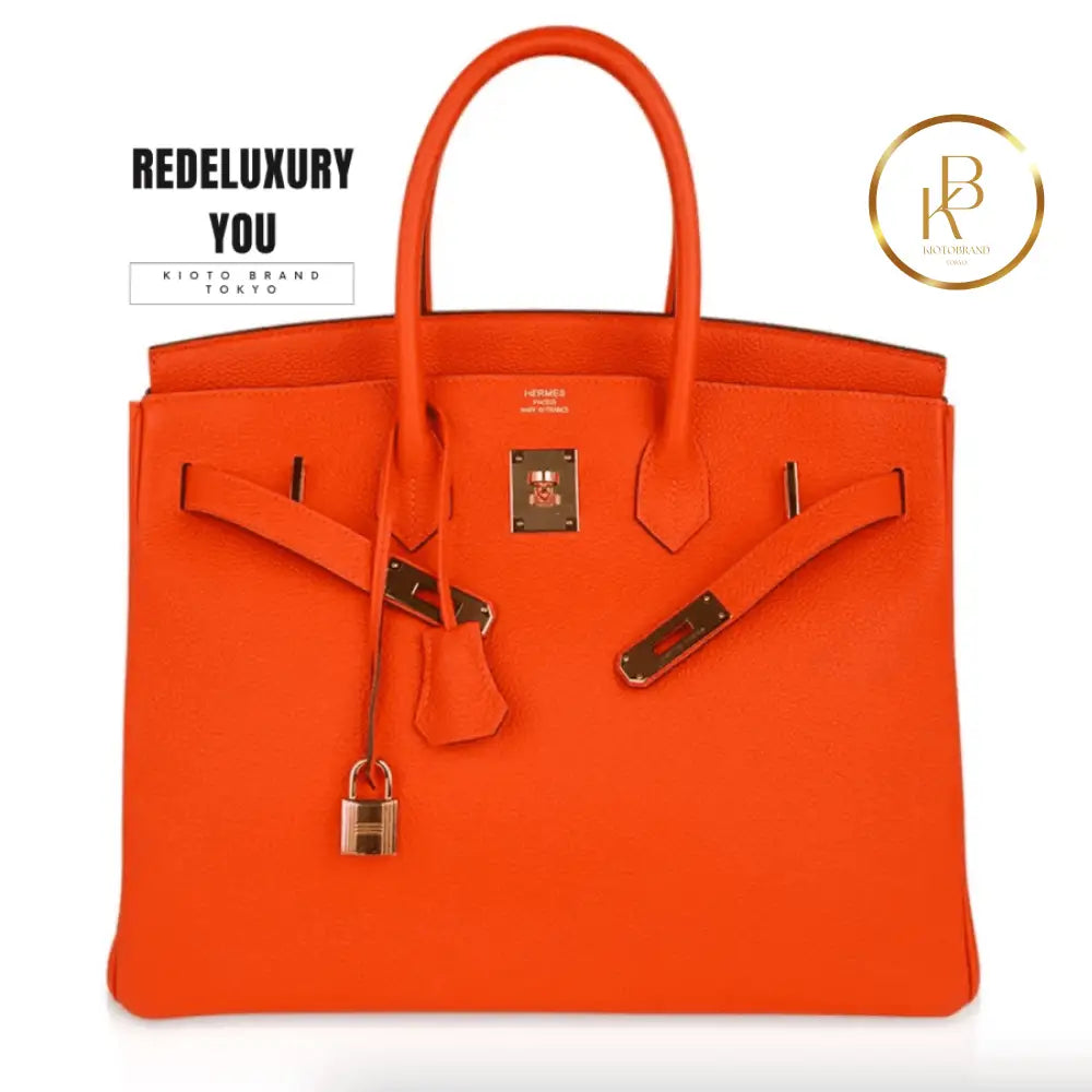 Birkin 35 Feu Orange