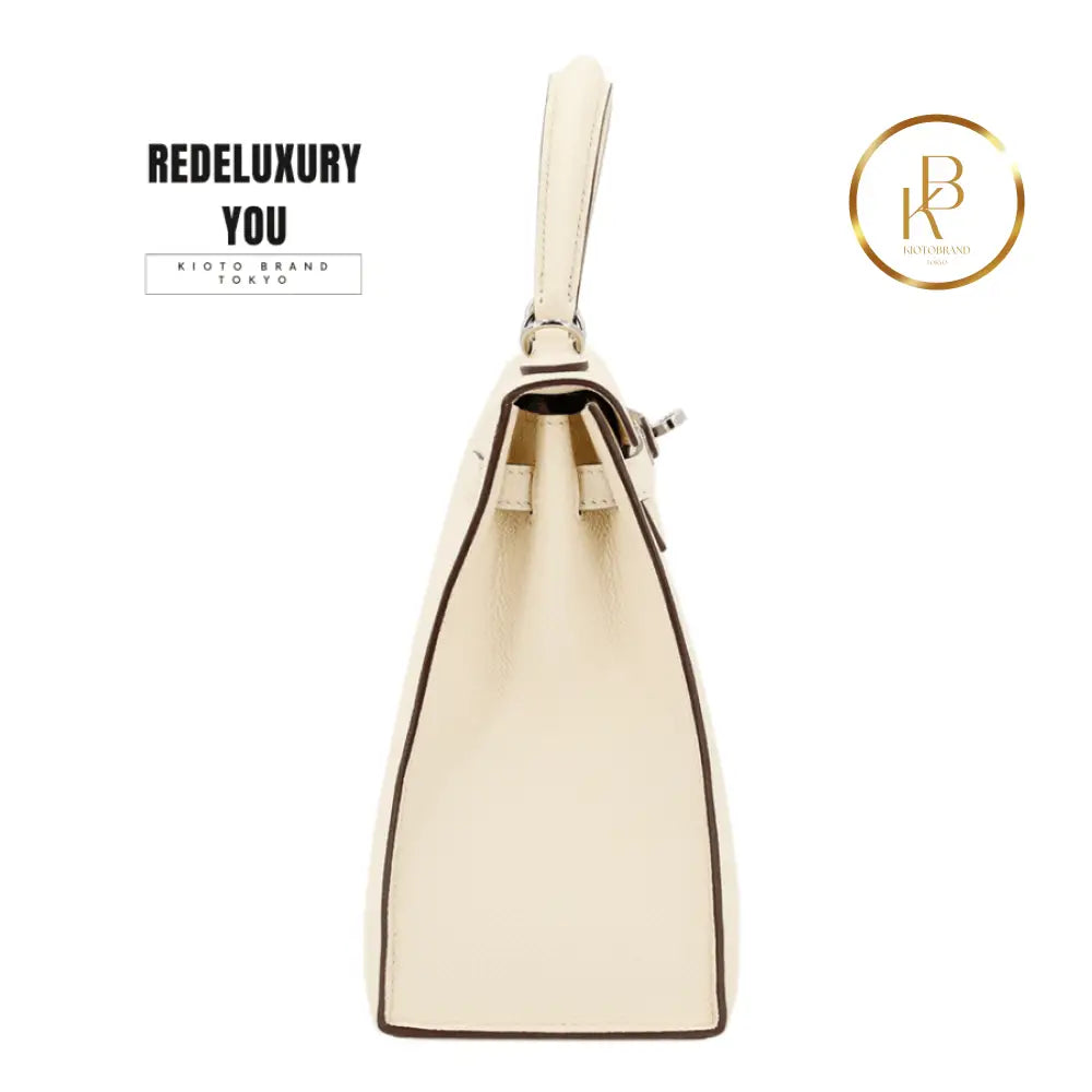 Kelly 25 Sellier Nata And Ocre