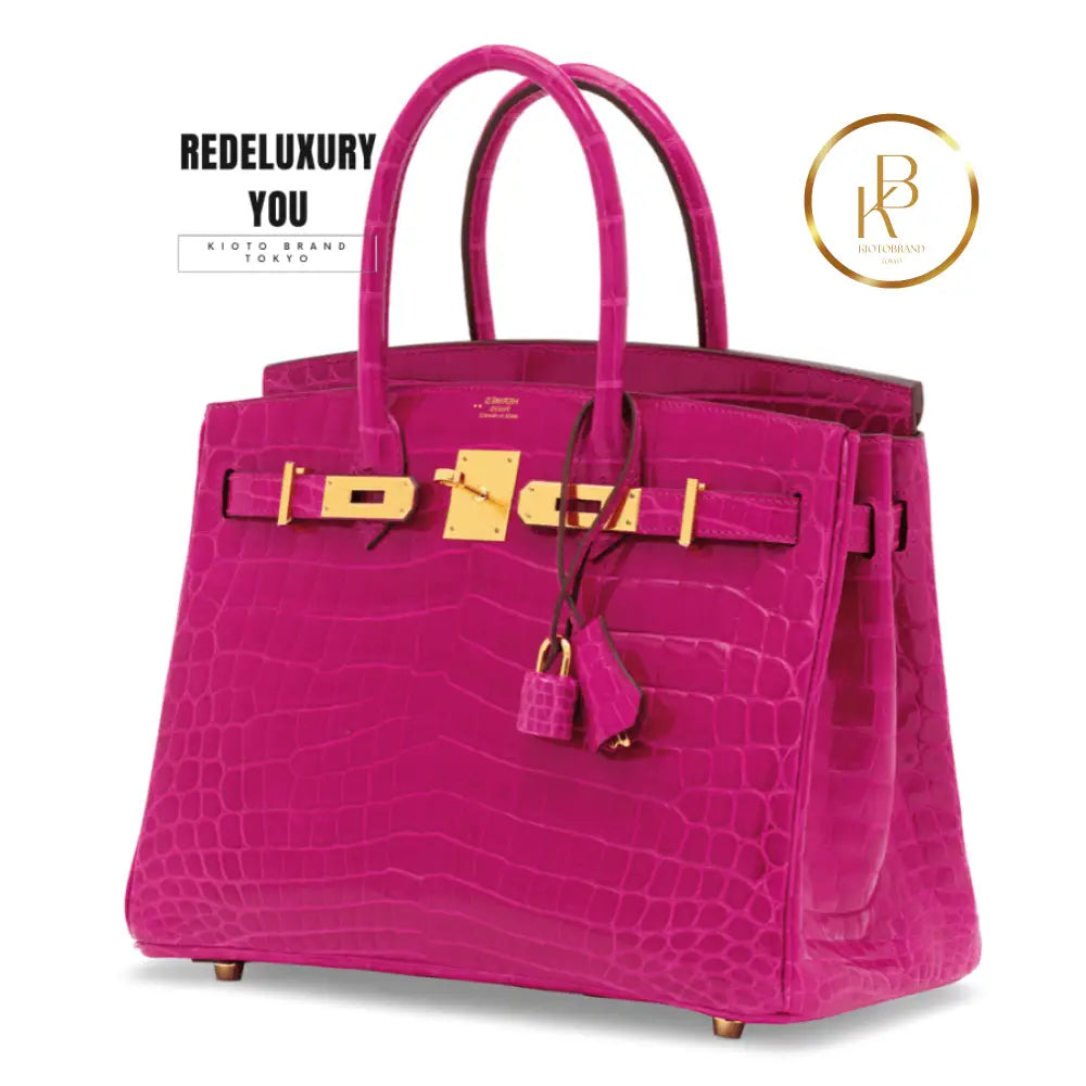 Birkin 30 Shiny Scheherazade Niloticus Crocodile