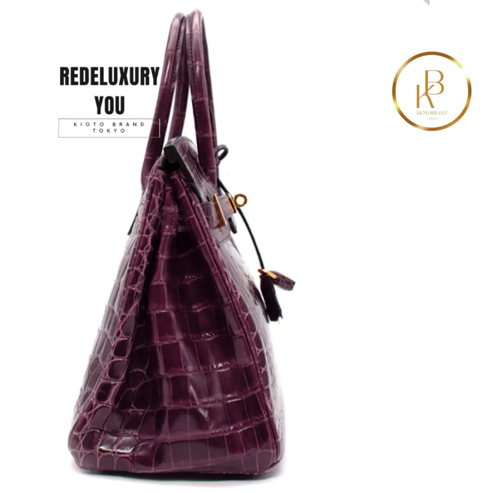 Birkin 30 Niloticus Crocodile