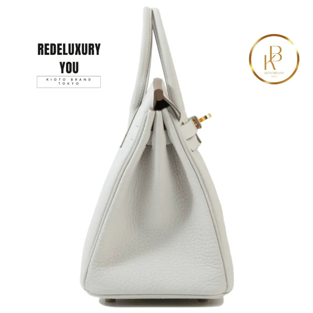 Birkin 25 Pearl Gray Togo