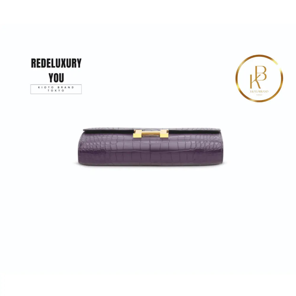 Constance To Go Matte Amèthyste Alligator