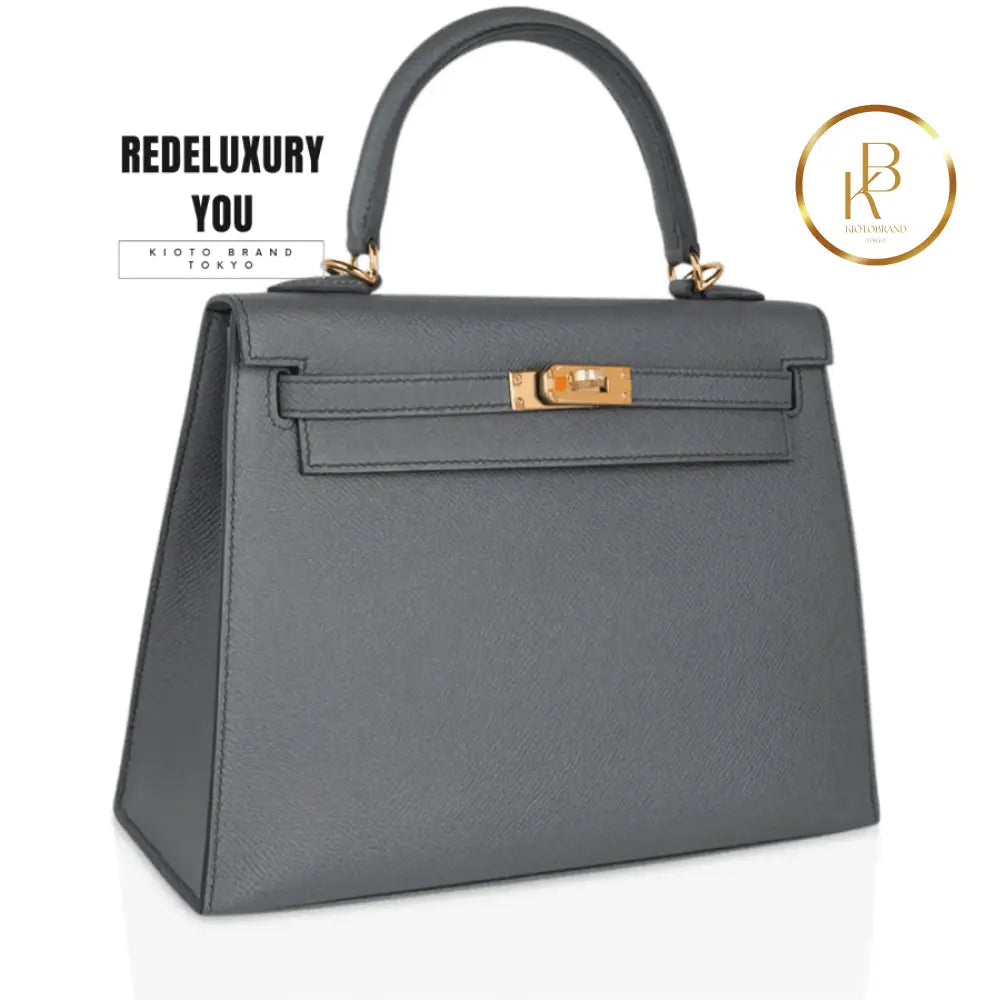 Kelly 25 Sellier Vert Amande