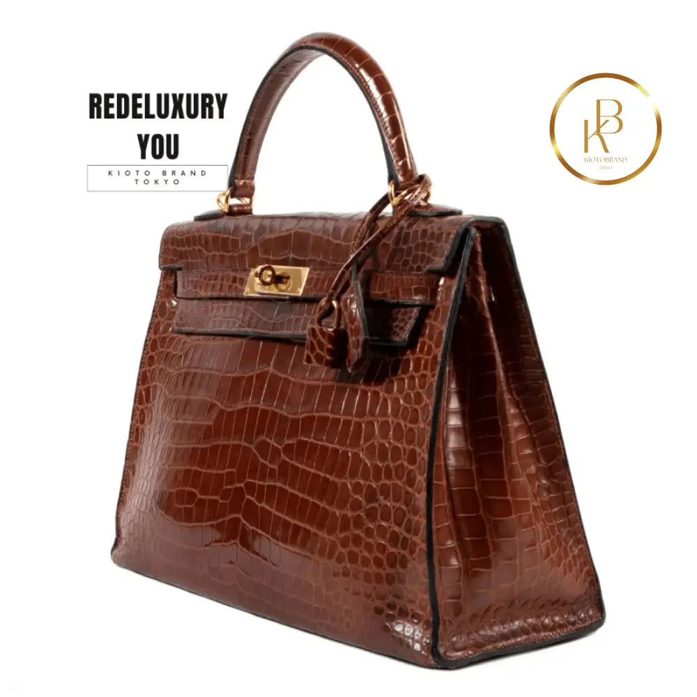 Kelly 32 Miel Crocodile Ghw