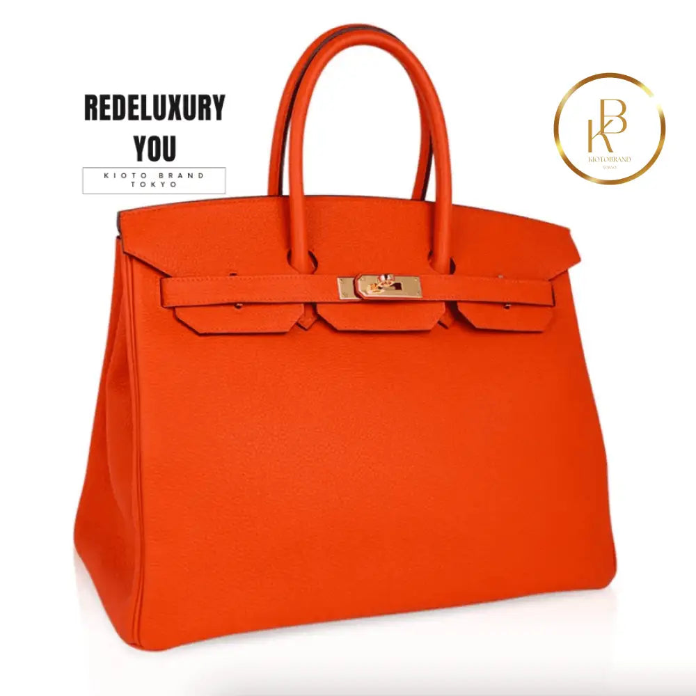 Birkin 35 Feu Orange