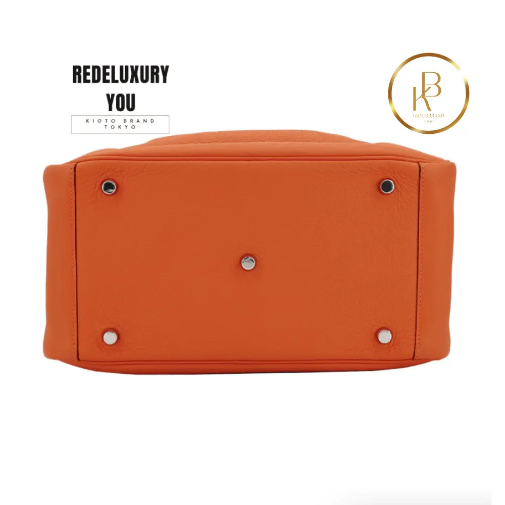 Hermes Lindy 30 Orange Clemence