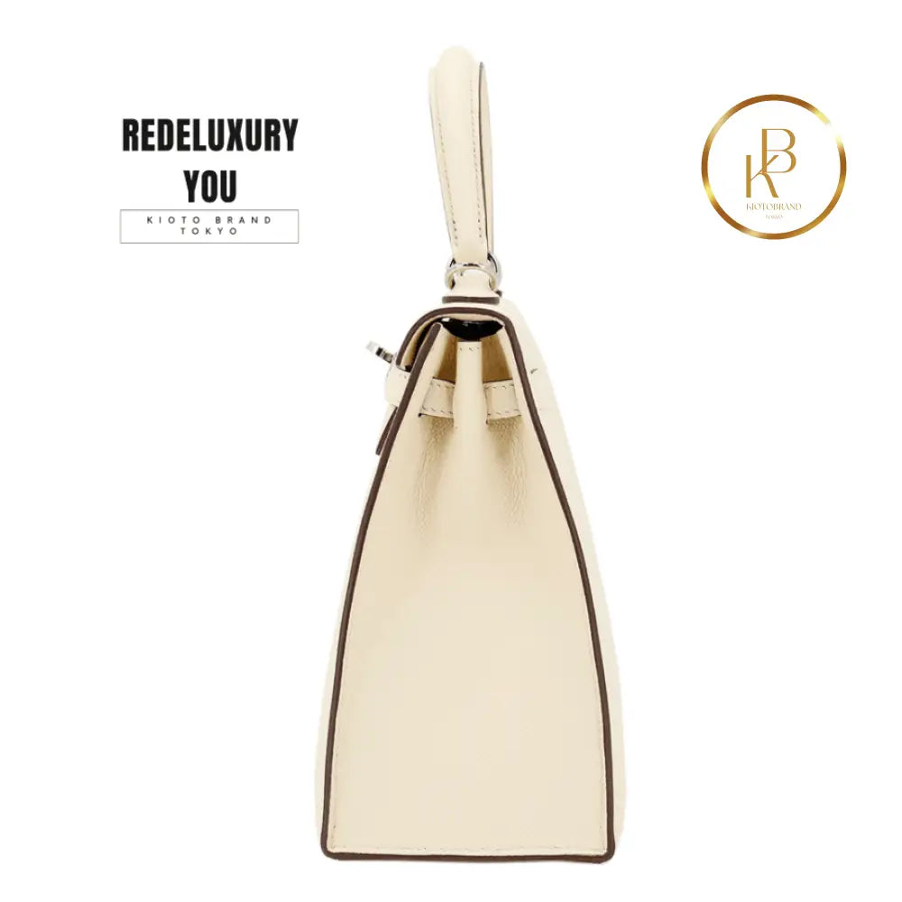 Kelly 25 Sellier Nata And Ocre