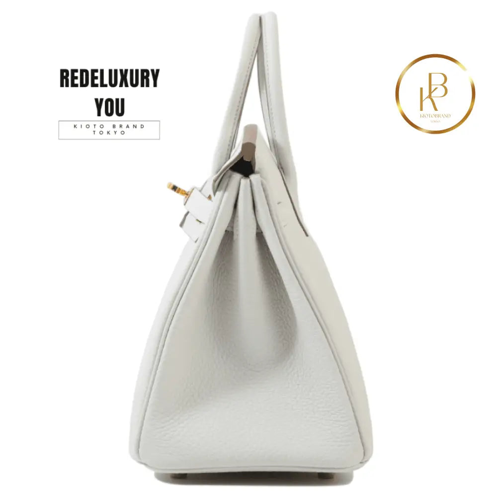 Birkin 25 Pearl Gray Togo