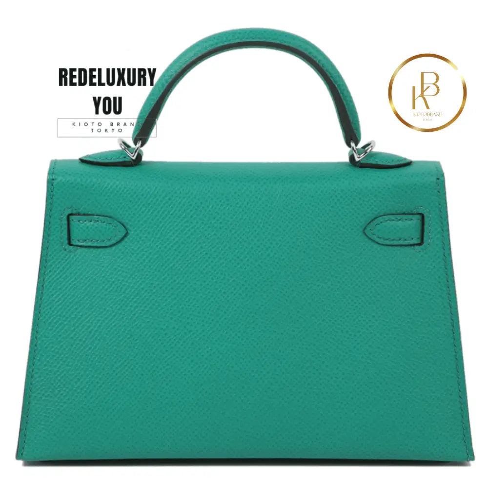 Kelly 20 Mini Ii Vert Jade Epsom