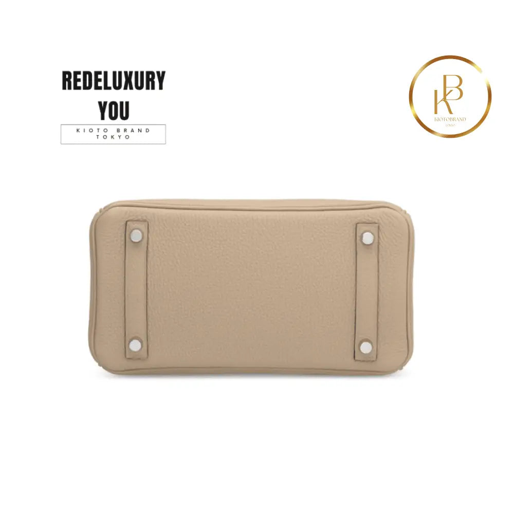 Birkin 25 Gris Tourterelle Togo