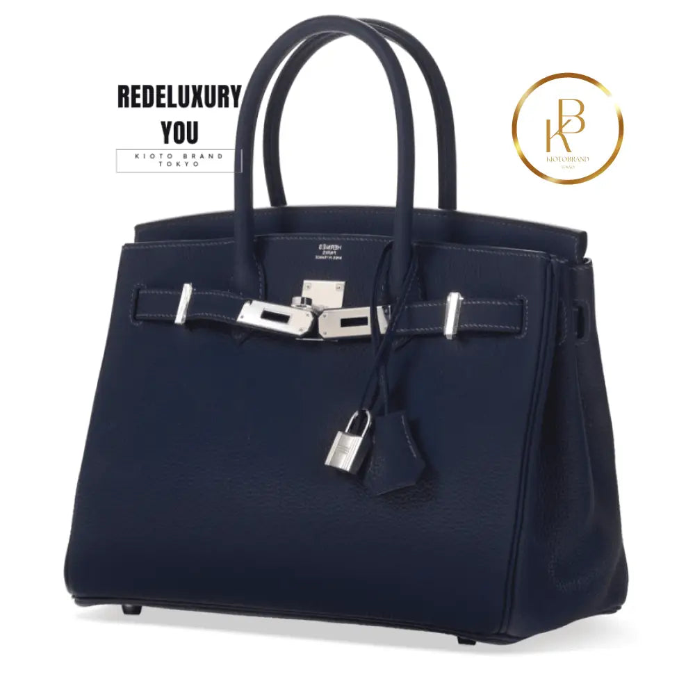Birkin 30 Bleu Nuit Togo