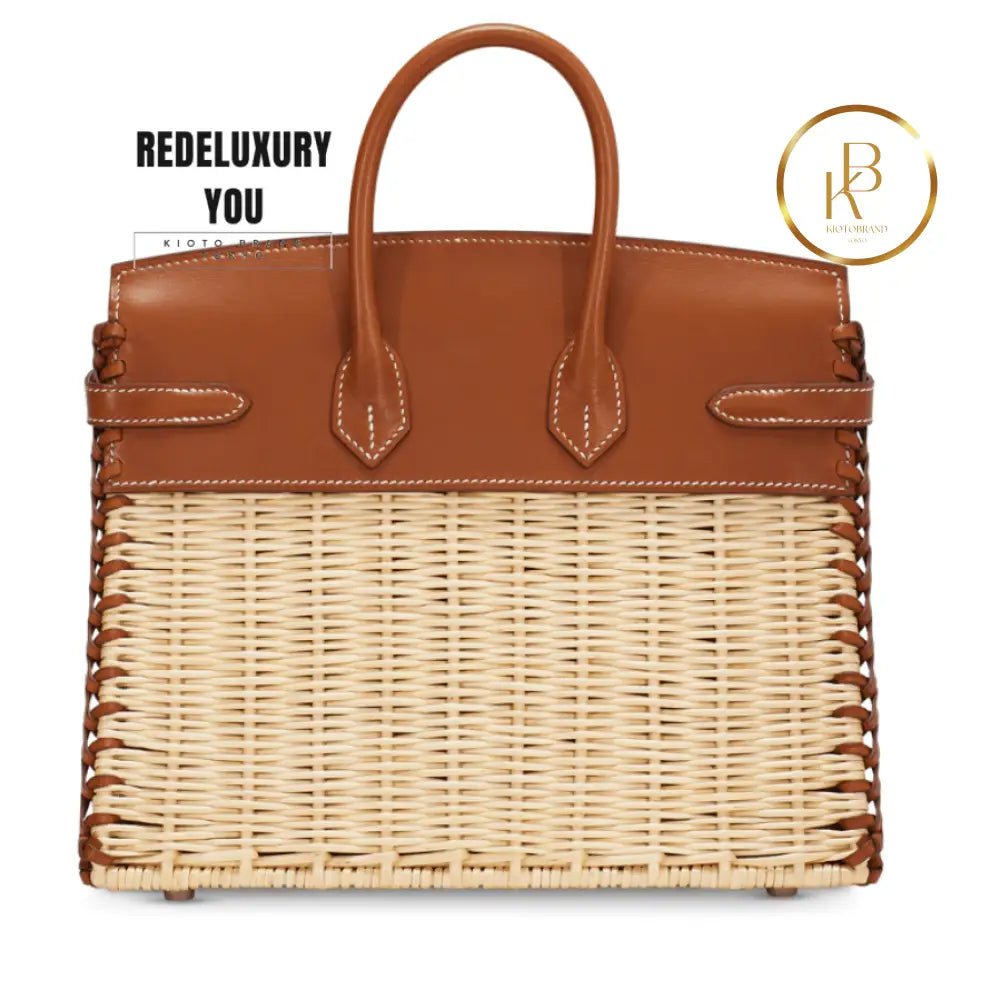 Birkin 25 Barenia & Osier Picnic (Limited Edition)