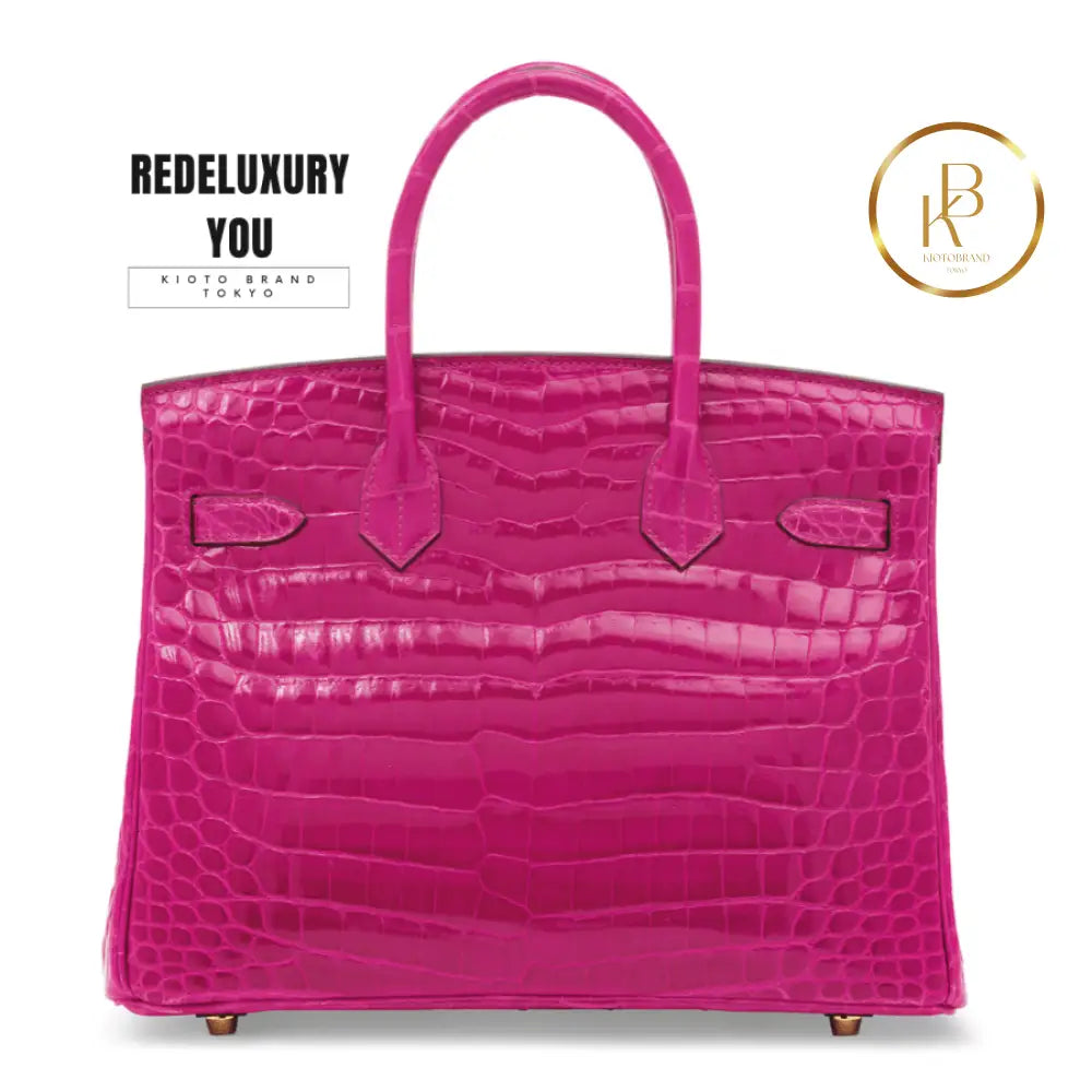 Birkin 30 Shiny Scheherazade Niloticus Crocodile