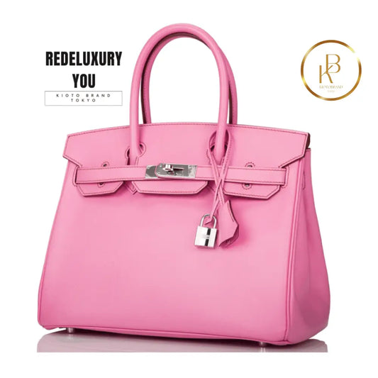 Birkin 30 5P Bubblegum Pink Palladium Hardware