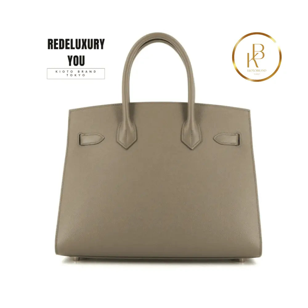 Birkin 30 Grey Epsom