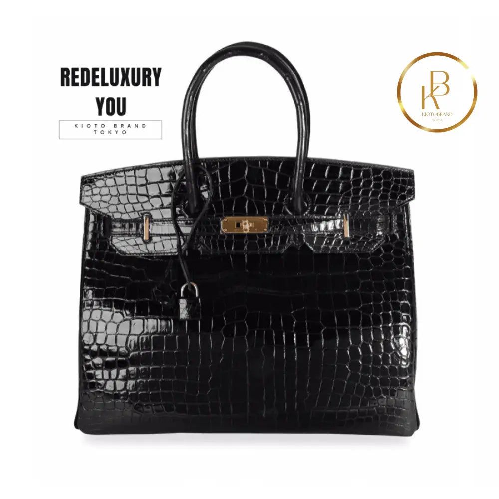 Birkin 35 Crocodile Leather