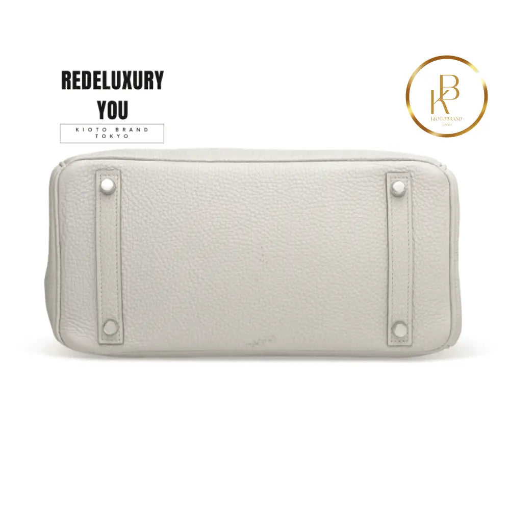 Birkin 30 Gris Perle Clemence