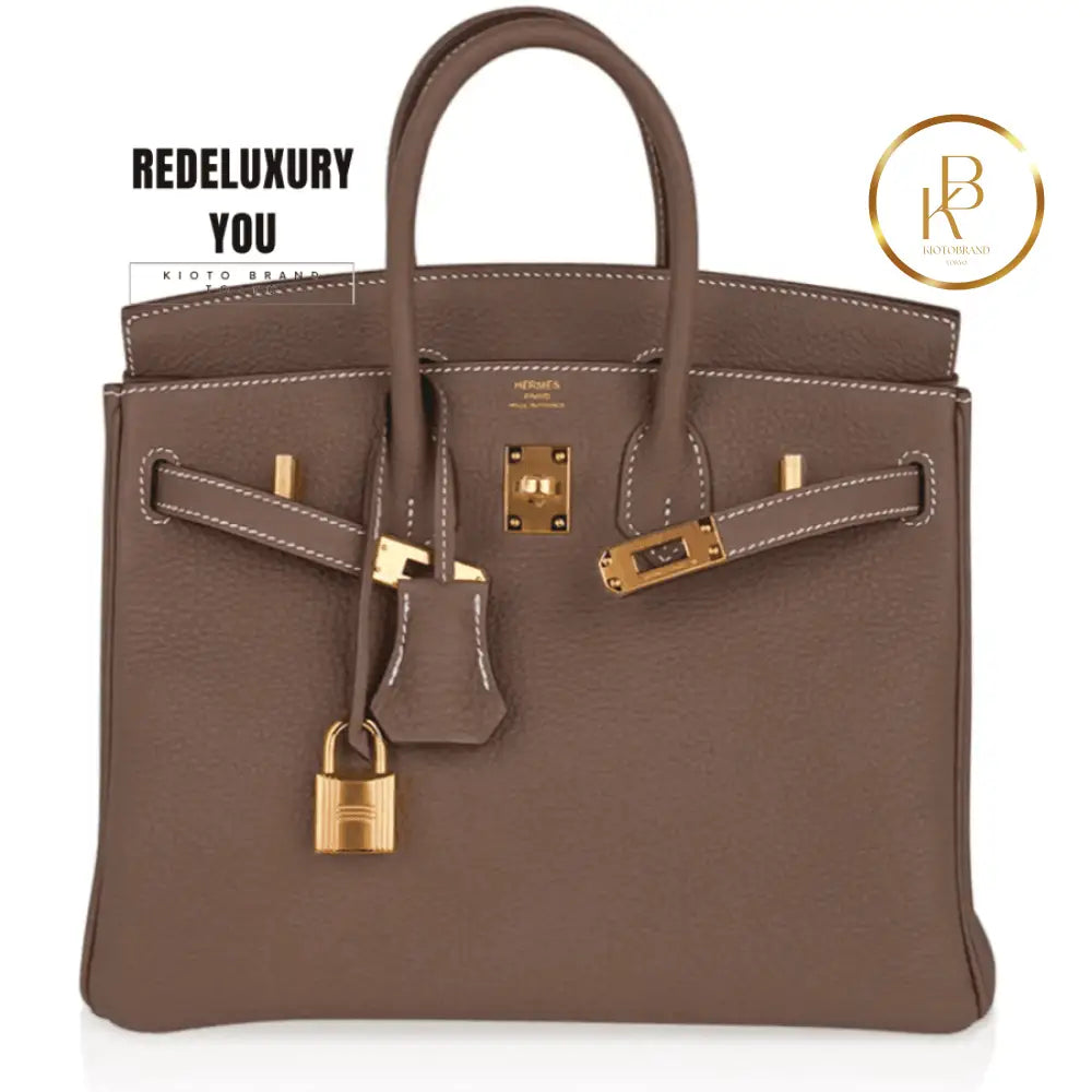 Birkin 25 Etoupe Togo