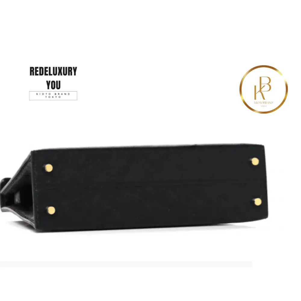 Kelly 20 Mini Ostrich Black