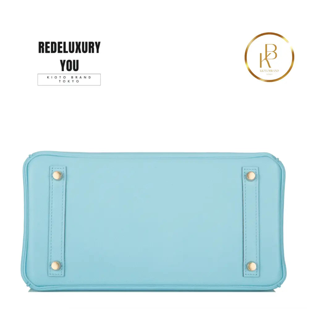 Birkin 30 Bleu Atoll Epsom