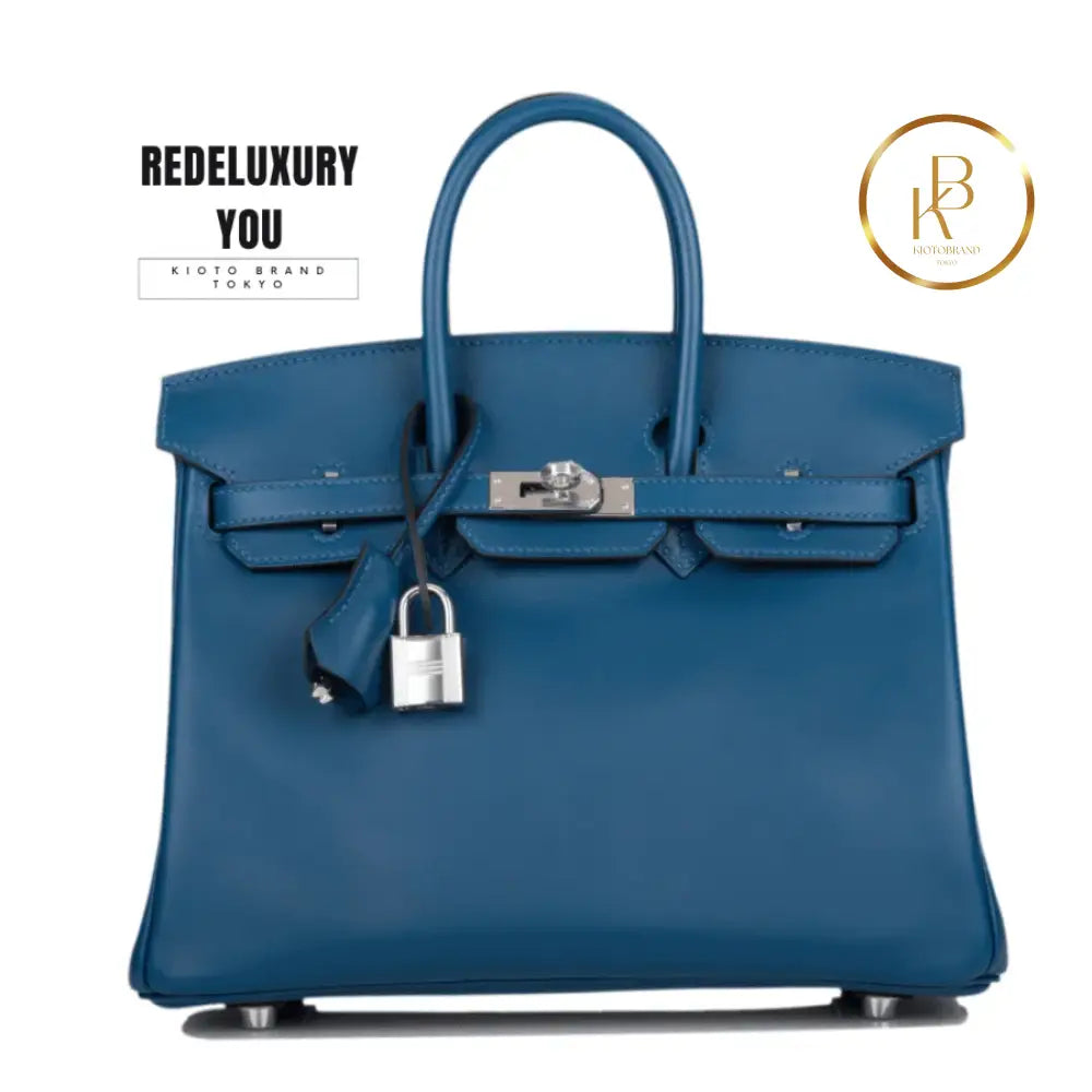 Birkin 25 Deep Blue