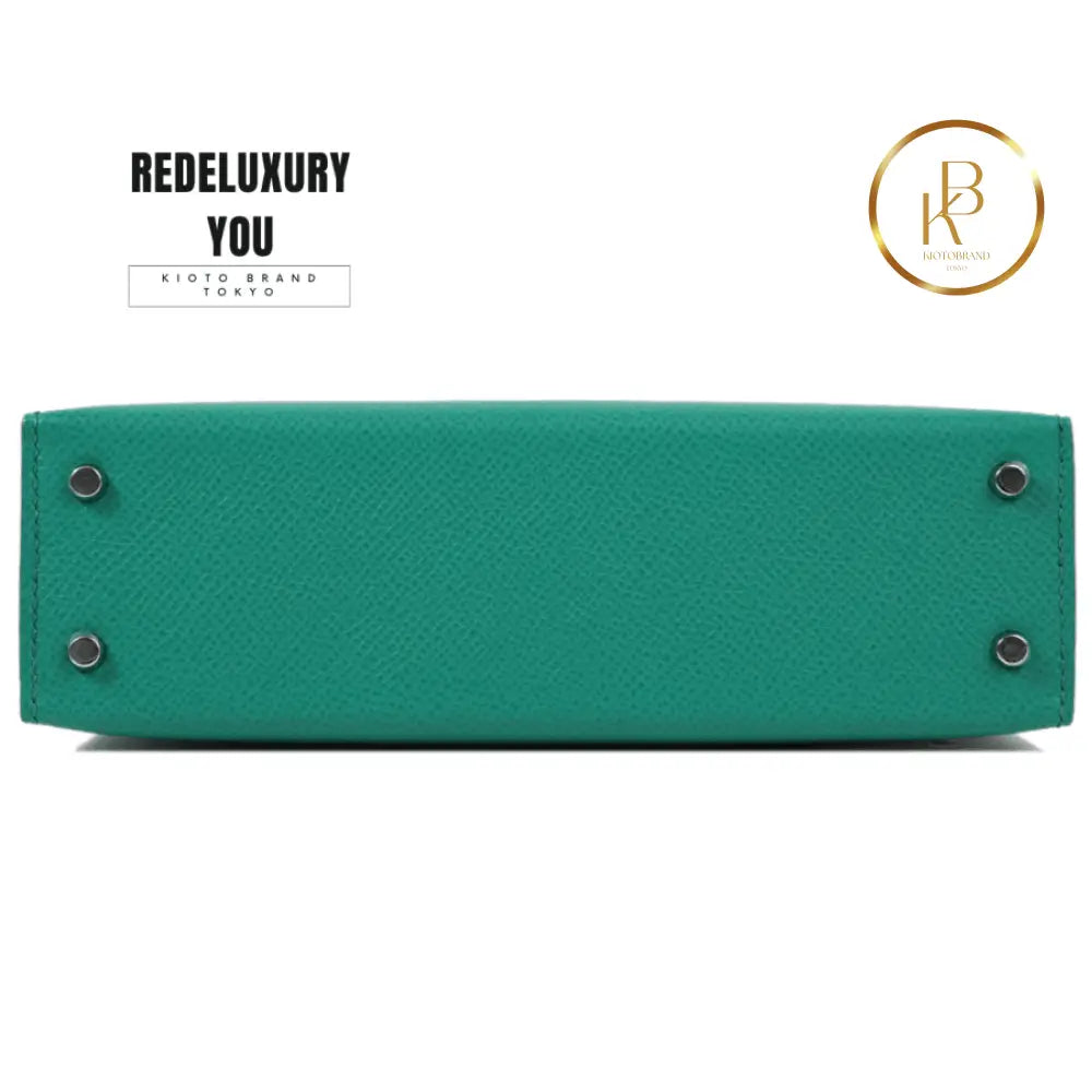 Kelly 20 Mini Ii Vert Jade Epsom