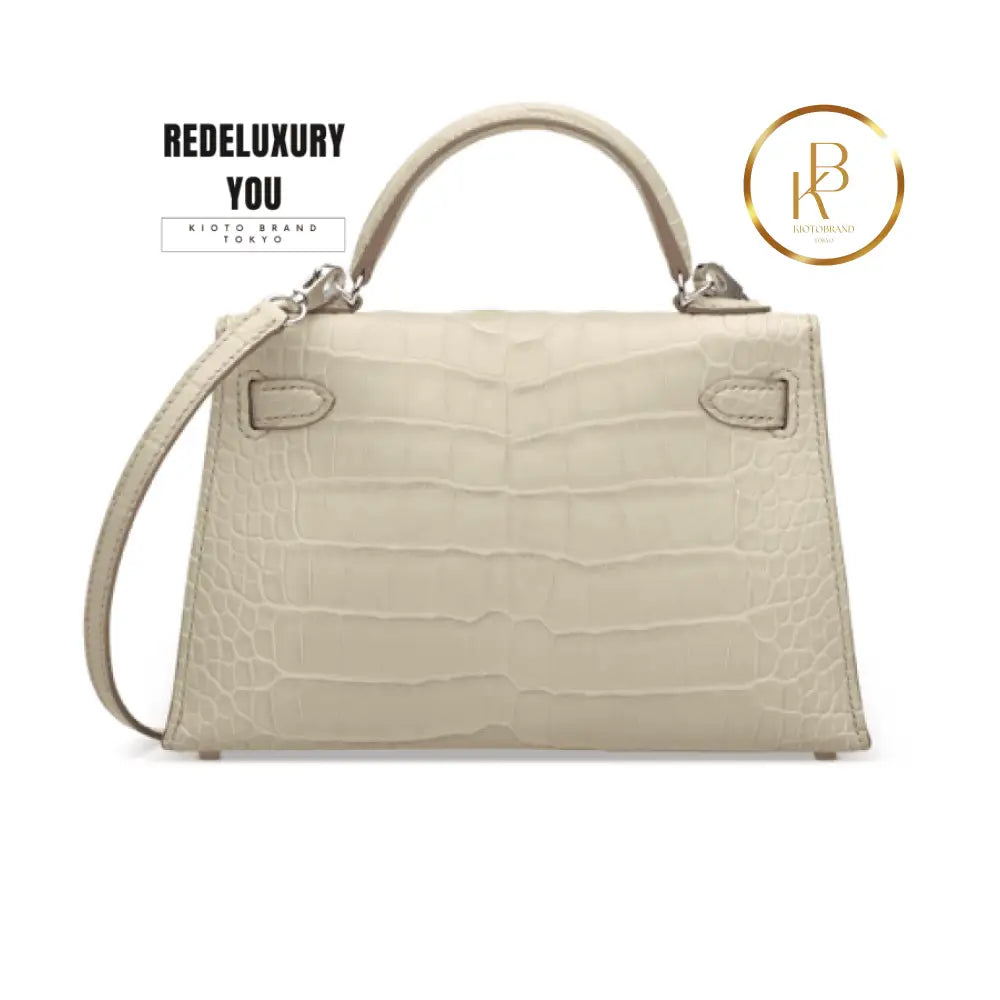 Kelly 20 Mini Ii Matte Beton Alligator