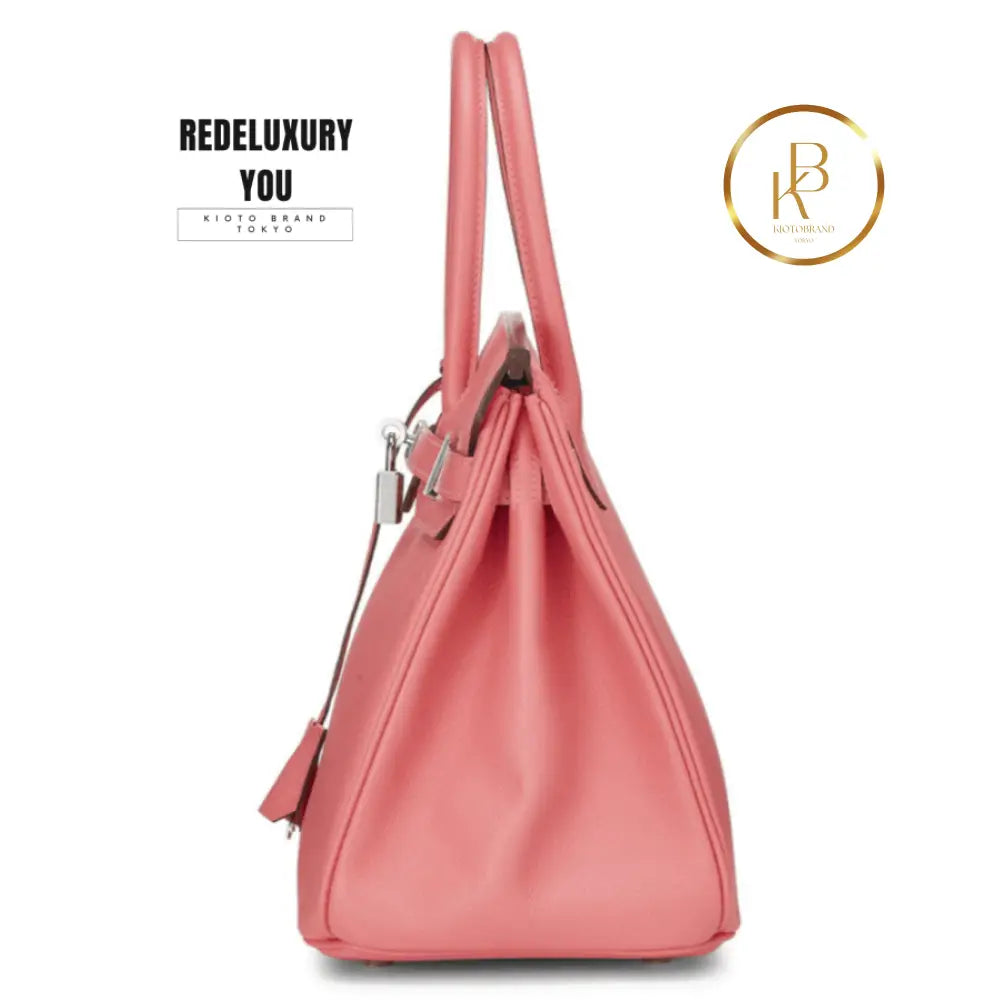 Birkin 30 Rose Azalee Epsom