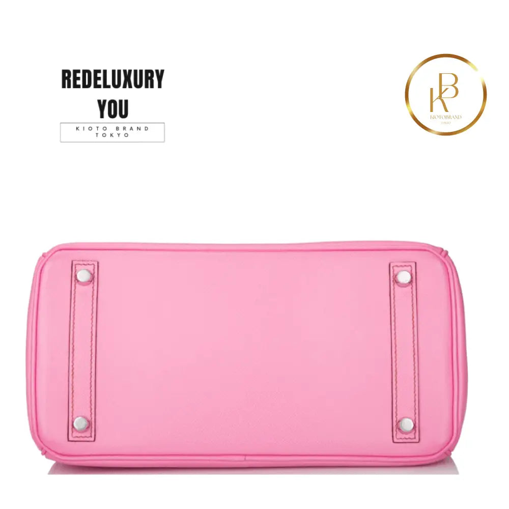 Birkin 30 5P Bubblegum Pink Palladium Hardware