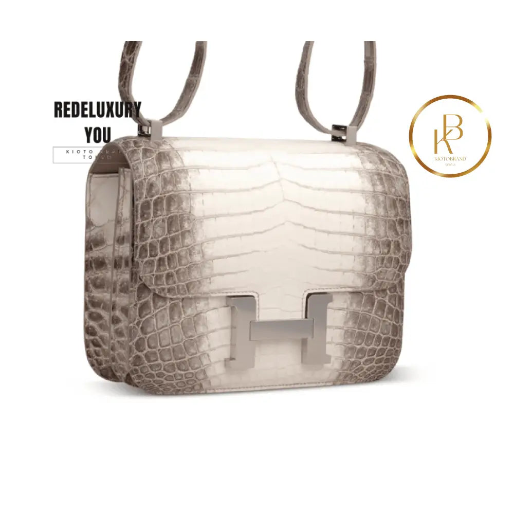 Constance 24 Himalaya Matte White Niloticus Croc