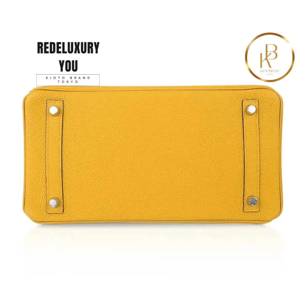 Birkin 30 Jaune Ambre Touch Crocodile
