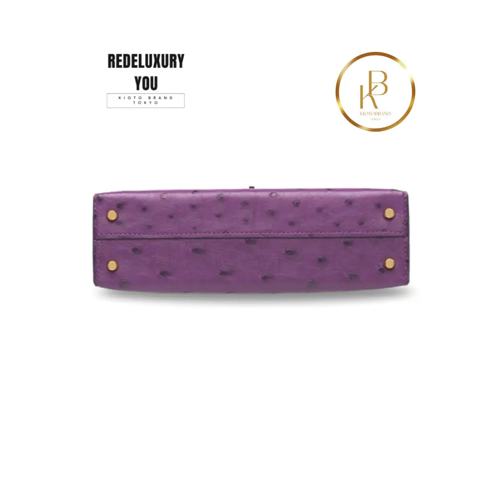 Kelly 20 Mini Violine Ostrich