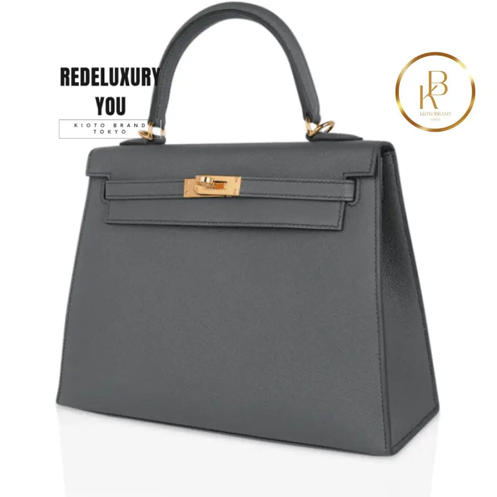 Kelly 25 Sellier Vert Amande