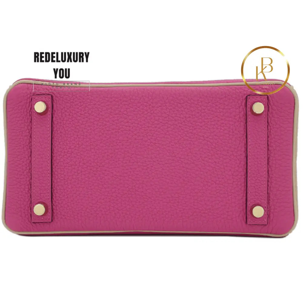 Birkin 25 Rose Purple Trench And Togo (Special Order)