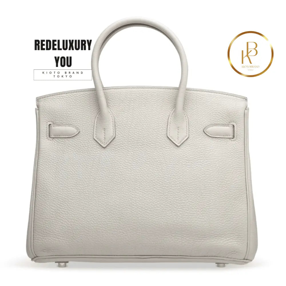 Birkin 30 Gris Perle Clemence