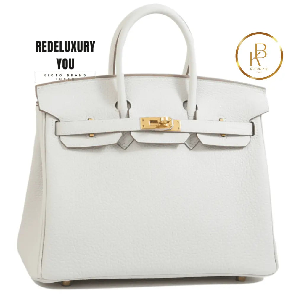 Birkin 25 Pearl Gray Togo