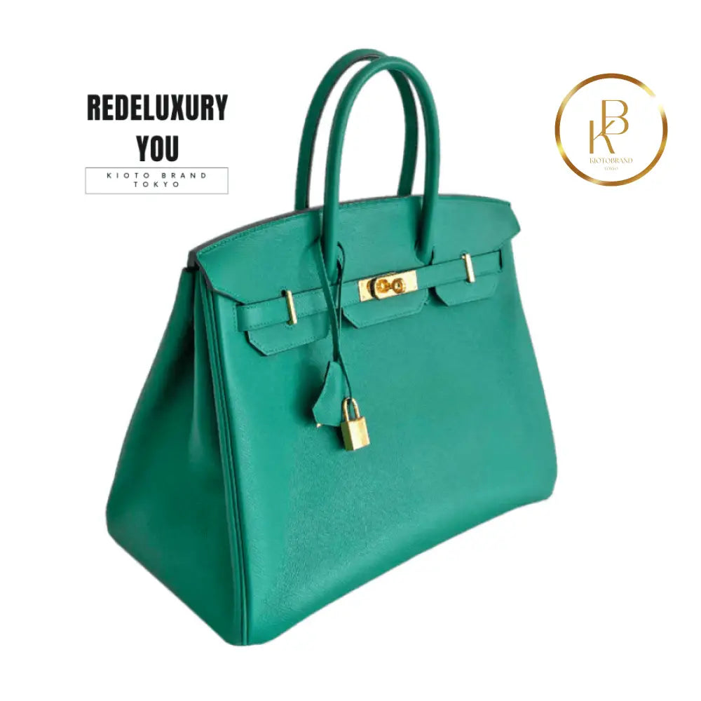 Birkin 25 Vert Vertigo Epsom