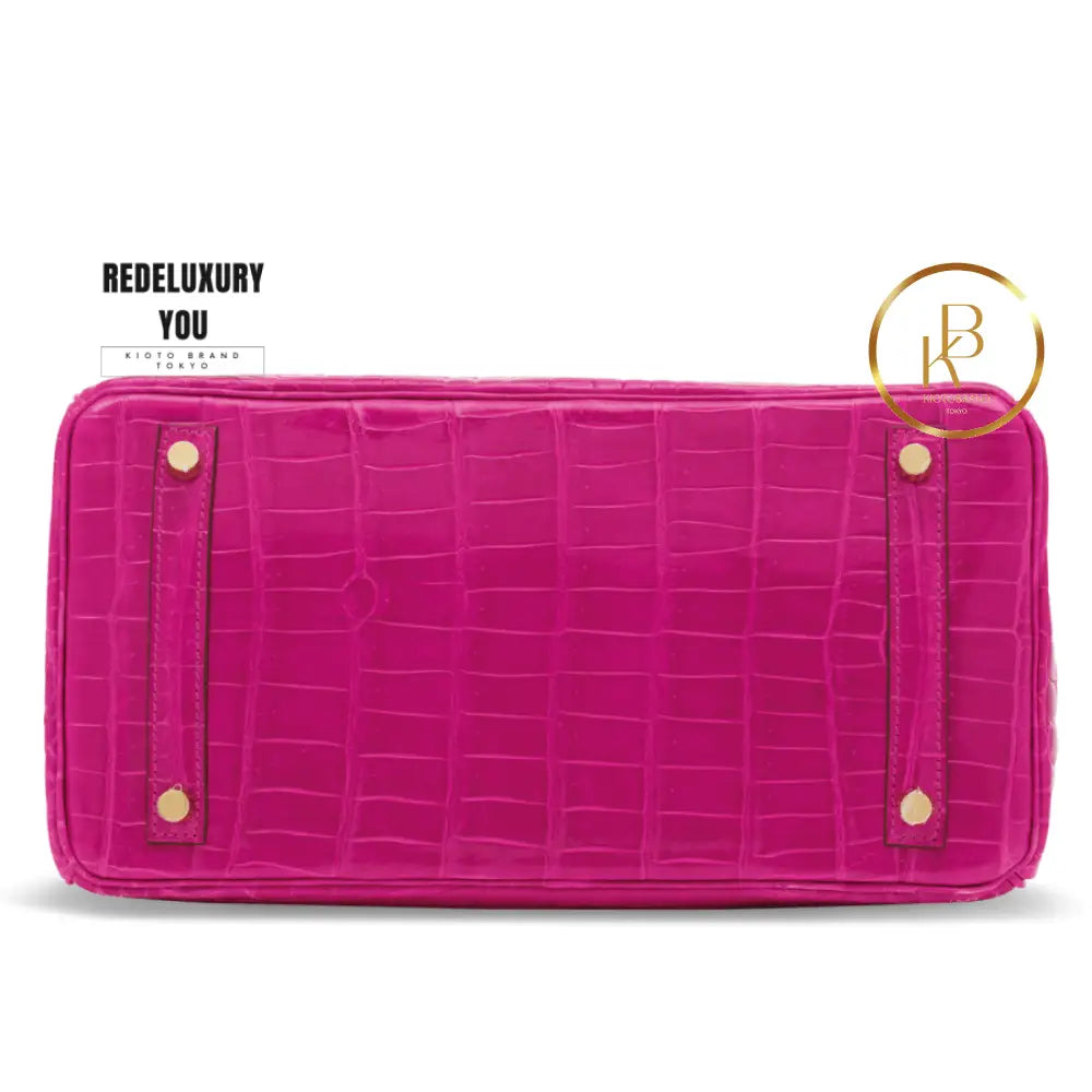 Birkin 30 Shiny Scheherazade Niloticus Crocodile