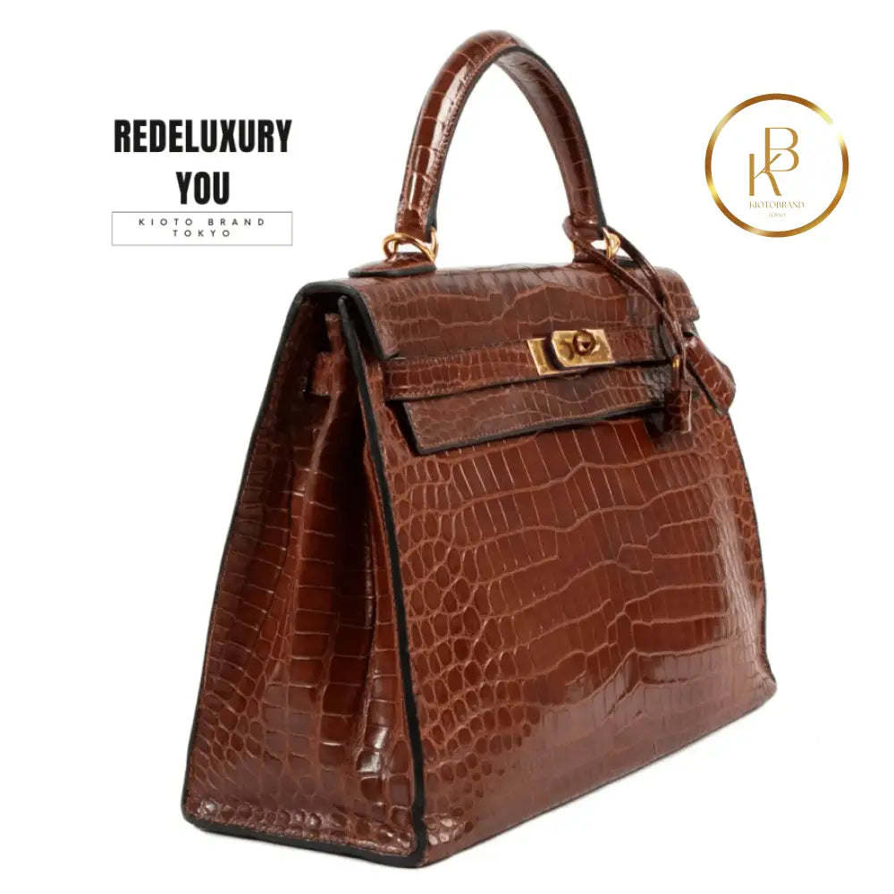 Kelly 32 Miel Crocodile Ghw