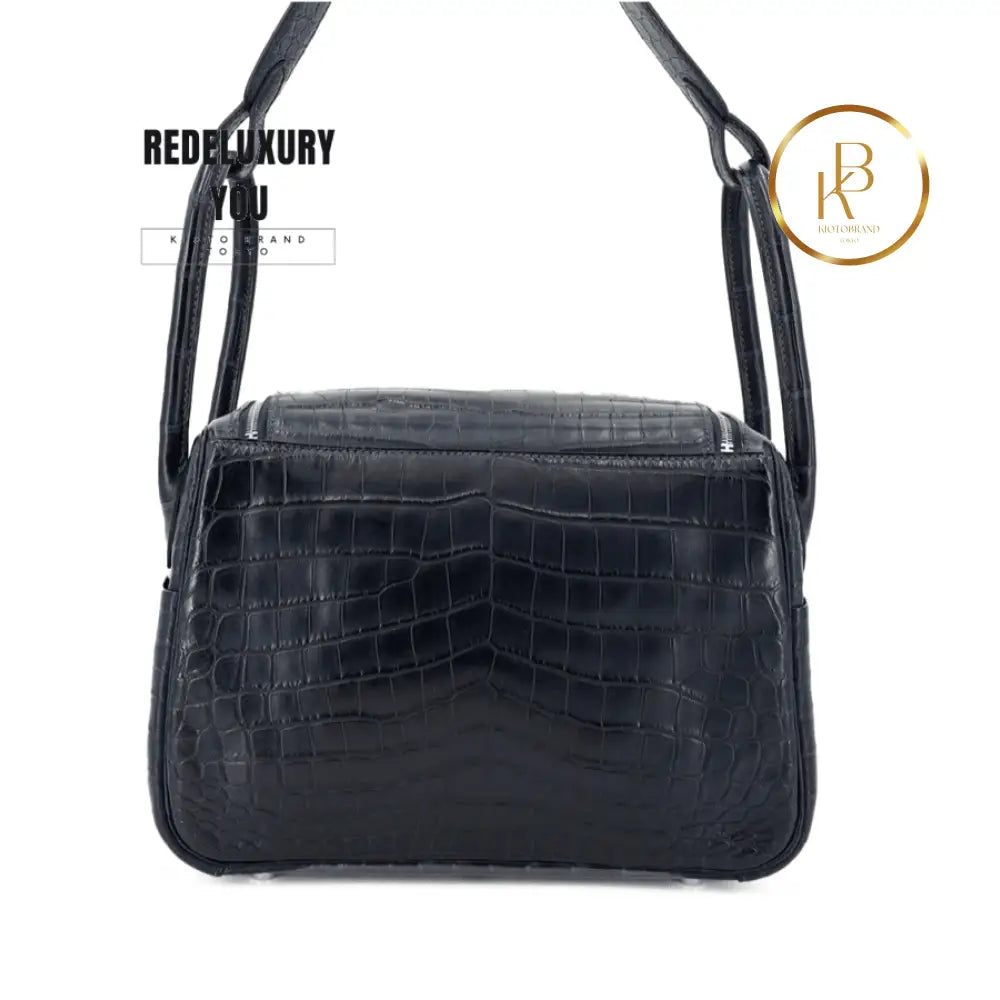 Nile Croc Lindy 26 Bleu Indigo