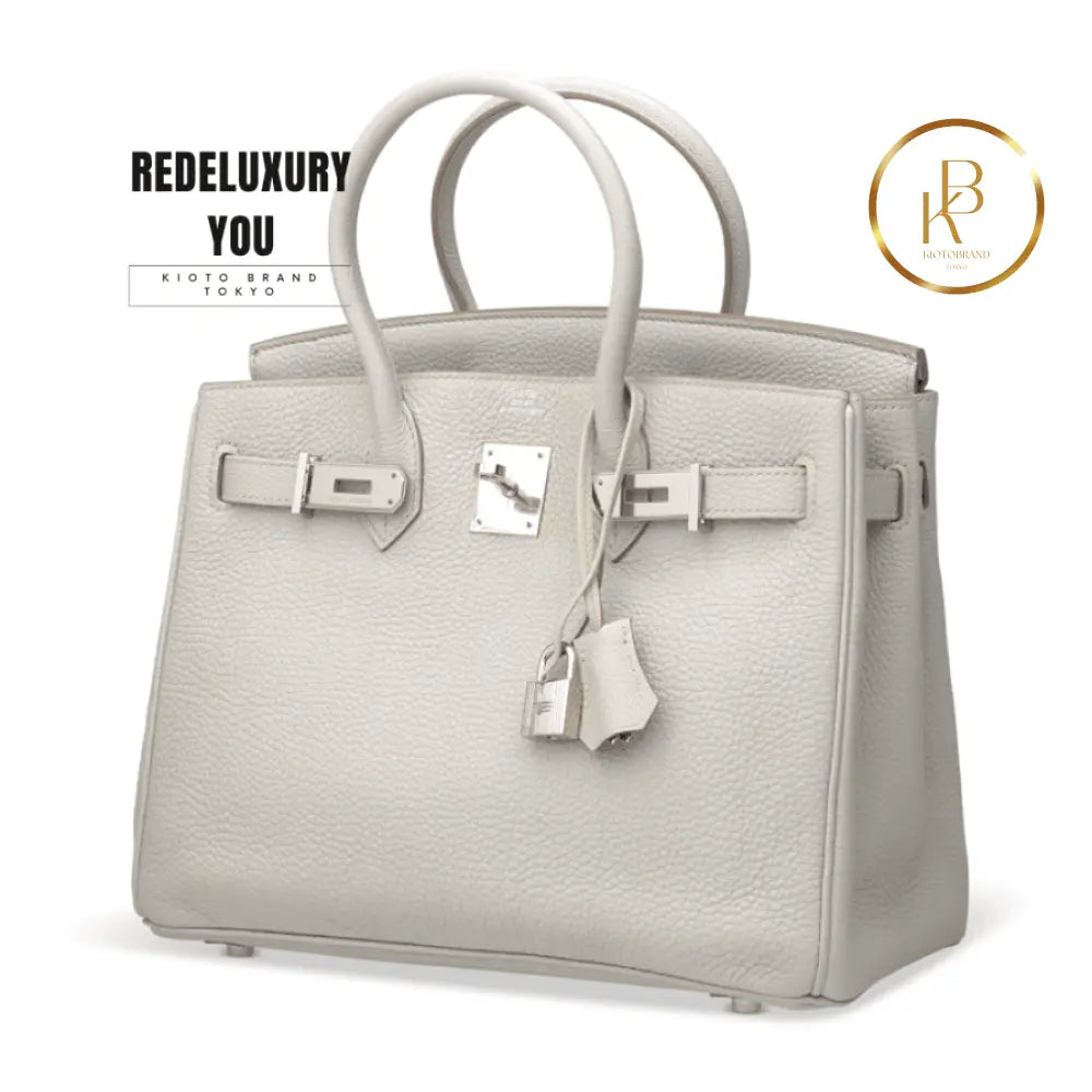 Birkin 30 Gris Perle Clemence