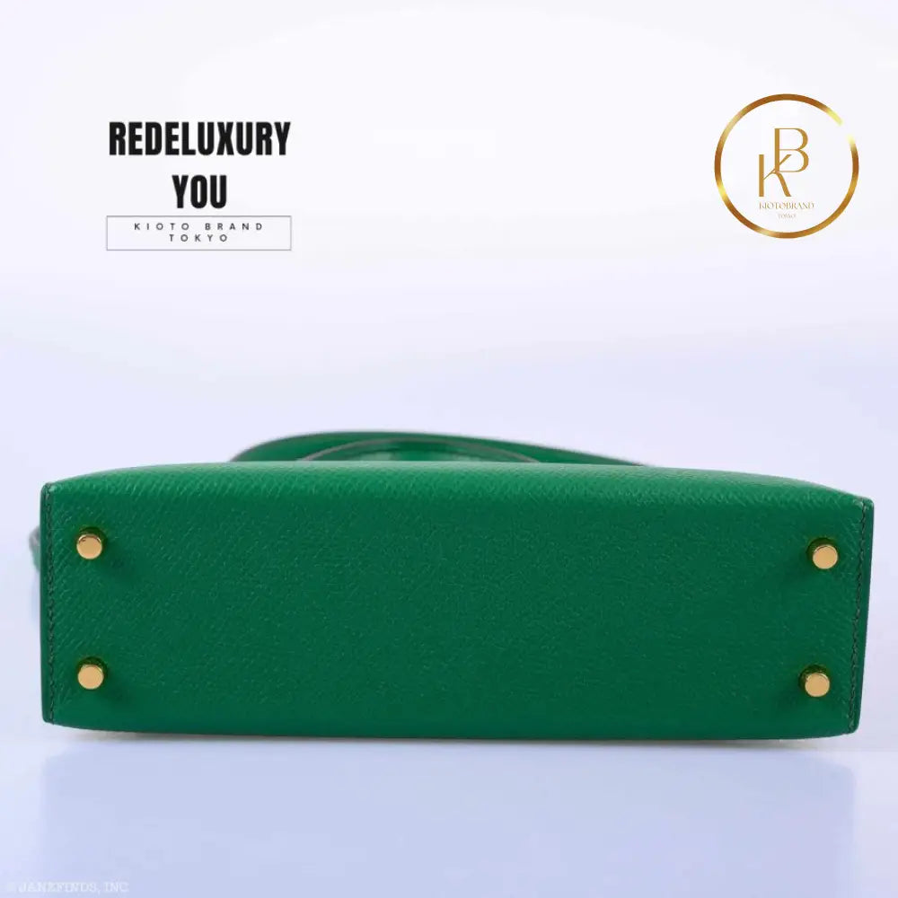Kelly 20 Mini Ii Sellier Cactus Gold