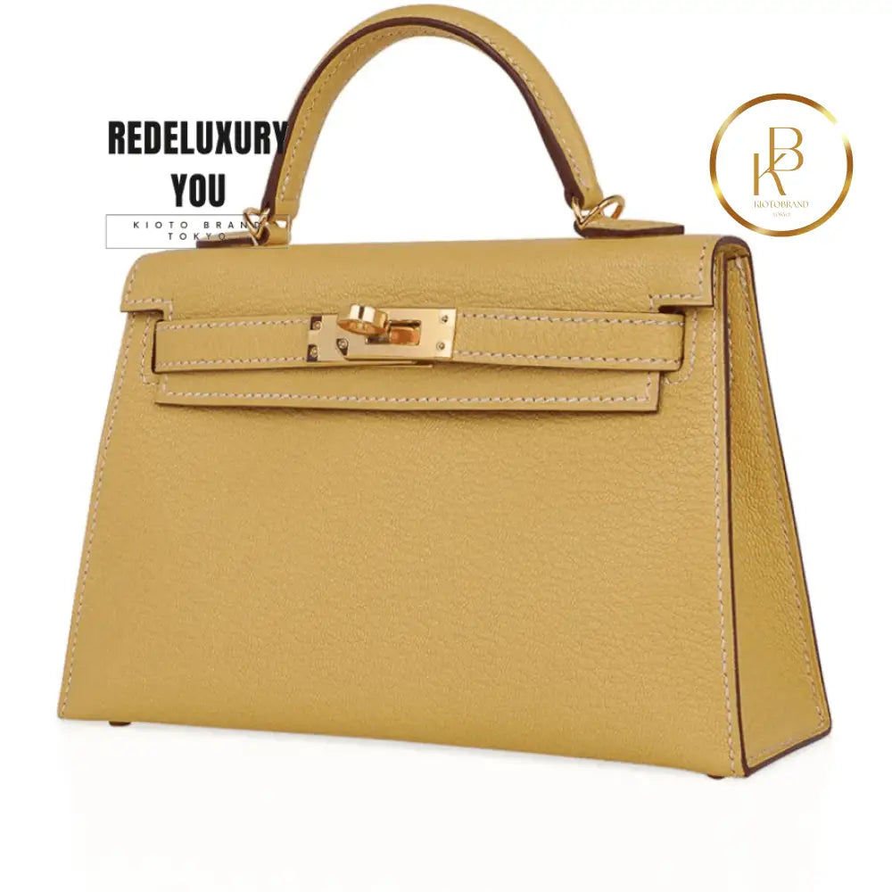 Kelly 20 Sellier Mini Jaune
