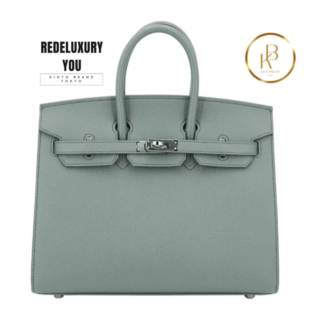 Birkin 25 Sellier Vert Amande Epsom