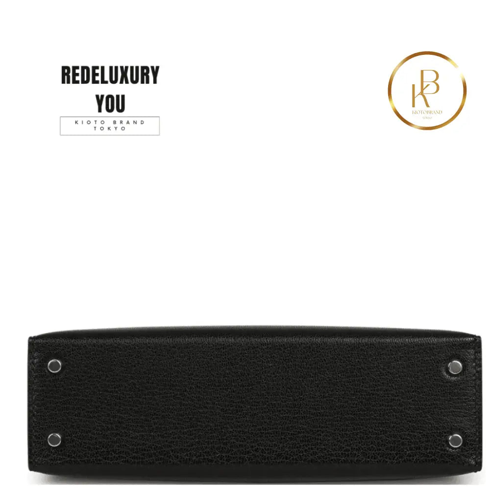 Kelly 20 Mini Sellier Black Chevre Chamkila