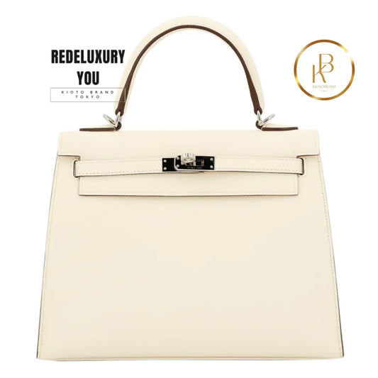 Kelly 25 Sellier Nata And Ocre