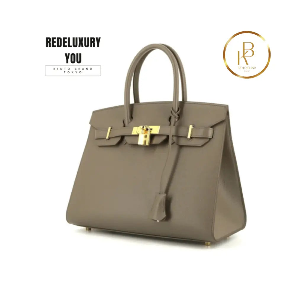 Birkin 30 Grey Epsom